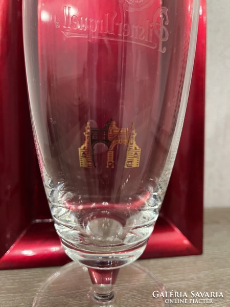 Pilsner Urquell talpas sörös pohár - gravírozott felirattal