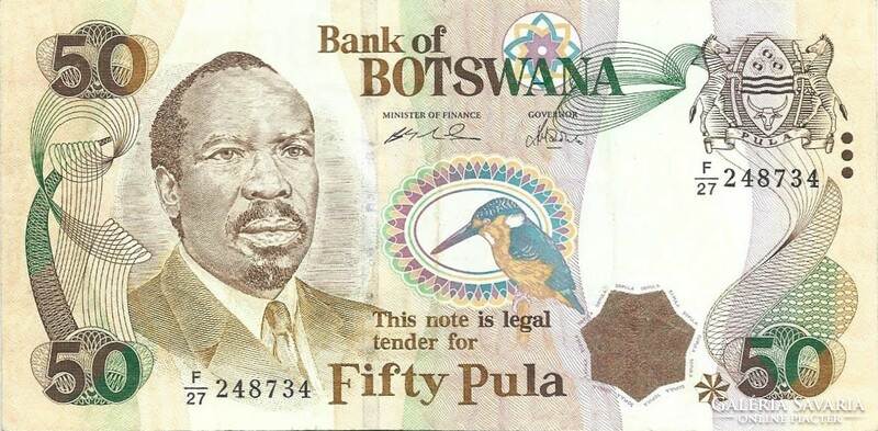 50 pula 2000 Botswana