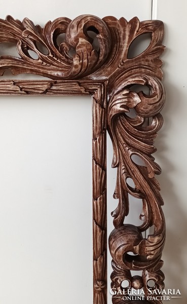 Mirror frame picture frame Florentine frame wooden frame carved frame unique wooden frame wood sculpture antique frame