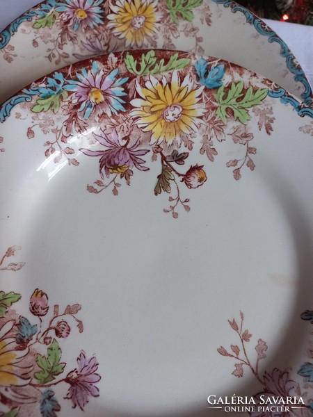 Francia fajansz tányér 23 cm