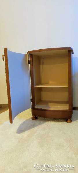Renovated small wardrobe, bedside table