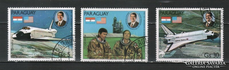 Paraguay 0075 mi 3420-3422 EUR 5.00