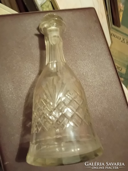 Lead crystal bottle