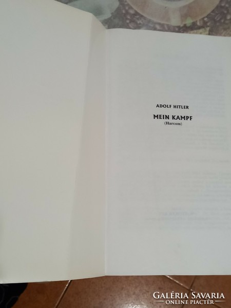 My fight ( mein kampf ) book.