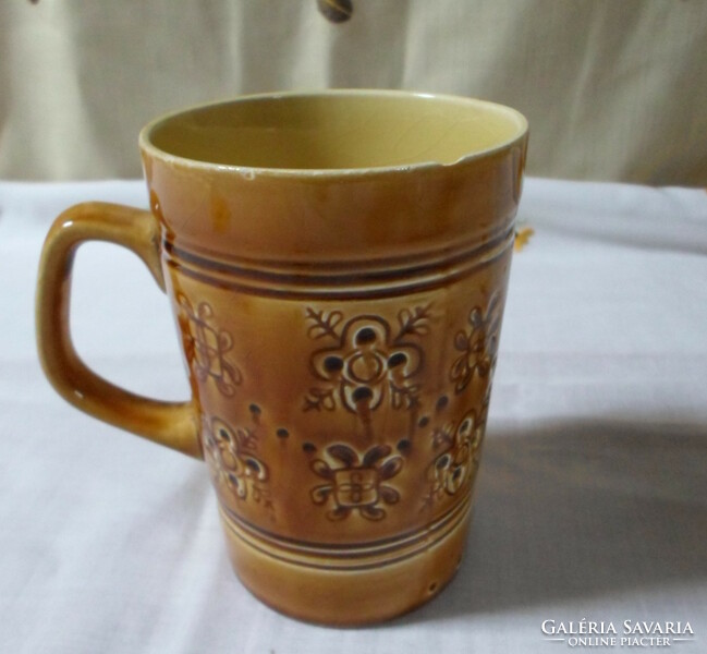 Granite ceramic mug (honey) 2.