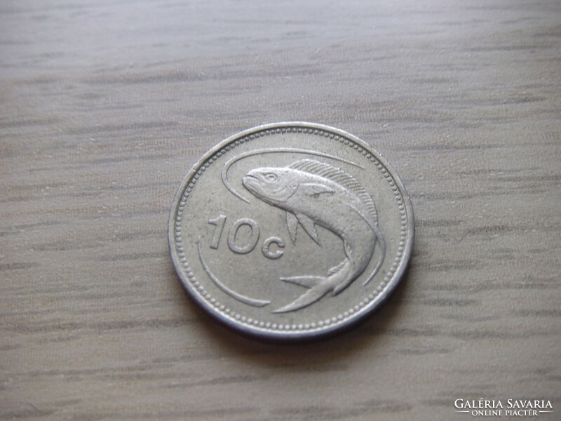 10 Cents 1986 Malta