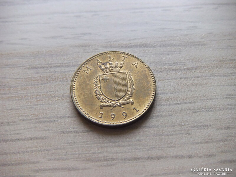 1  Cent 1991   Málta
