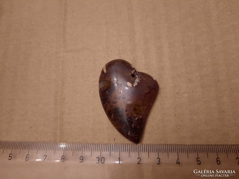 Brown jasper mineral pendant, negotiable