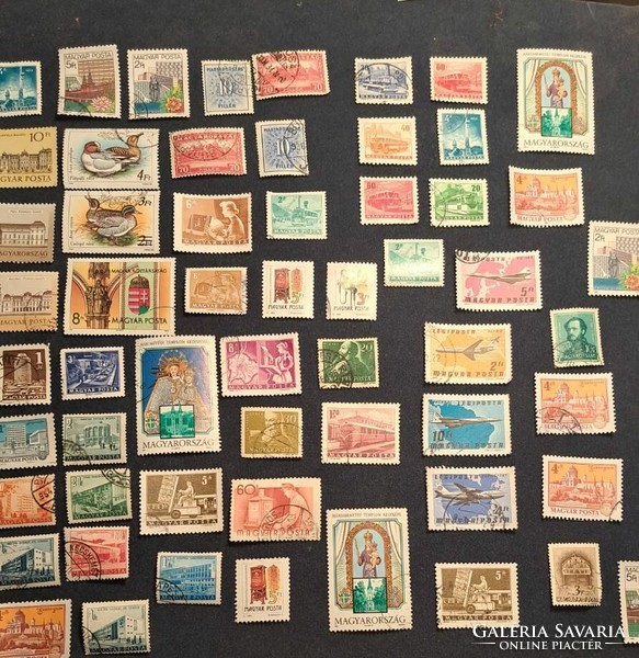 Mixed stamp 55 pieces Budapest xv. District