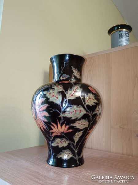 Zsolnay eozin larger multi-fired vase