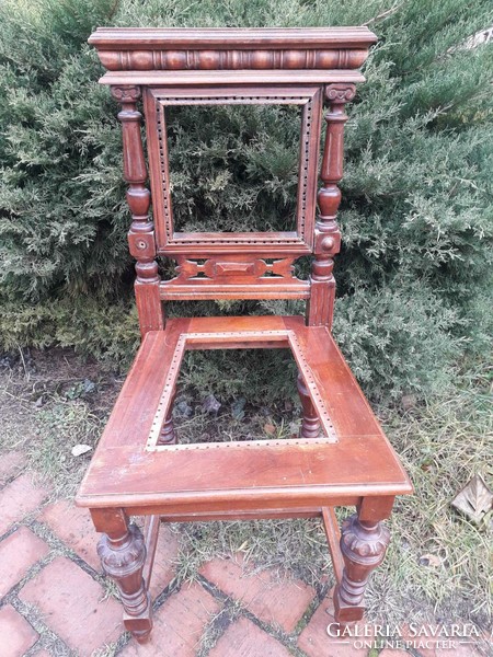 2 pcs. Tin German chair.