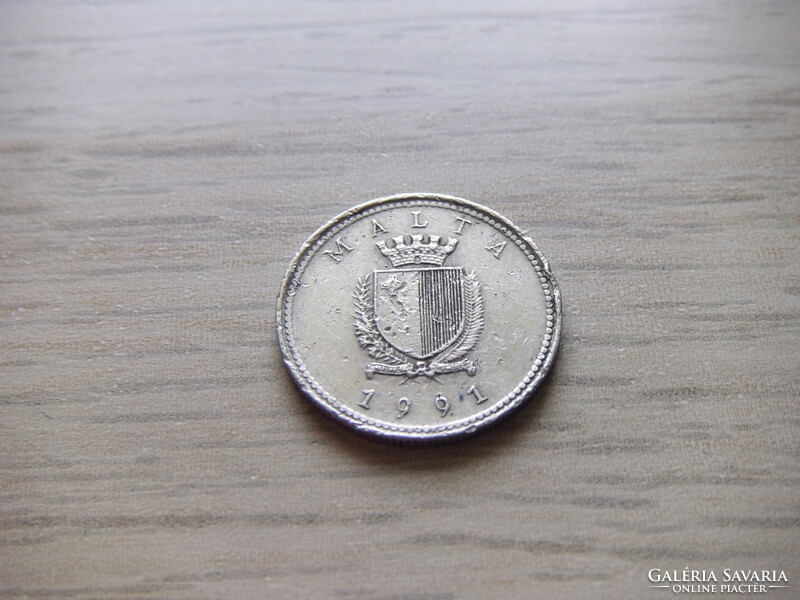 2 Cents 1991 Malta