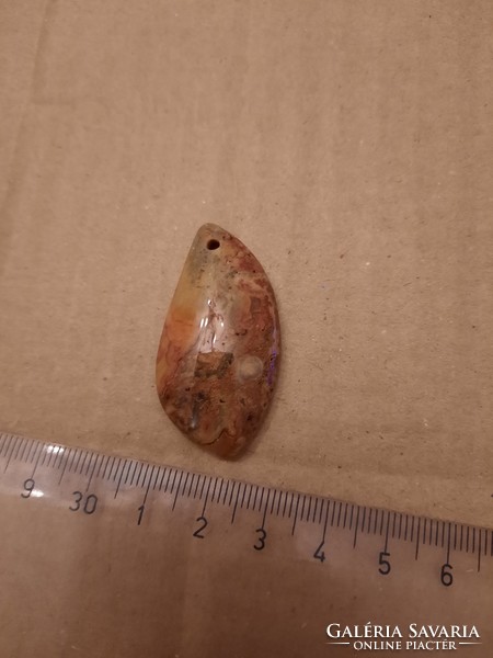 Brown jasper mineral pendant, negotiable