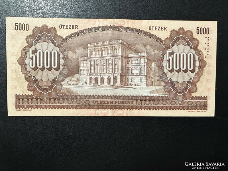 5000 forint 1995.  EF!! "K". GYÖNYÖRŰ!!  RITKA!!