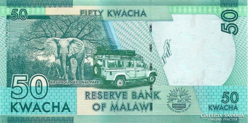 50 kwacha 2020 Malawi UNC