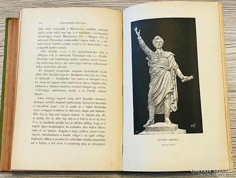 Sándor Fischer - Petőfi's life and works - 1890!!!