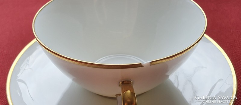 Thomas német porcelán kávés teás szett csésze csészealj tányér