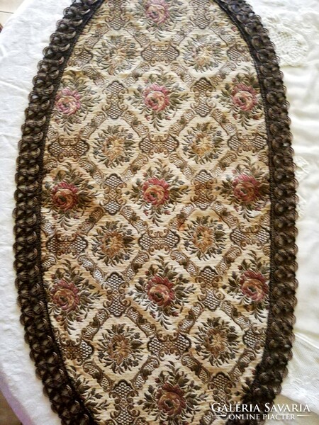 Antique runner tablecloth
