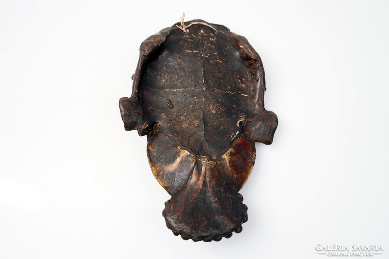 Old rare tortoiseshell mask / wall decoration / African or Tibetan