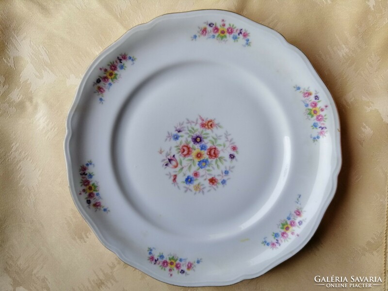 Vintage porcelain flat plate