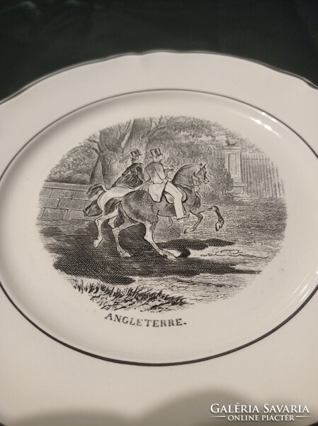 Willeroy boch collectible scene plate 19 cm