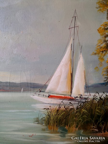 Fk/444. – Sándor Kovács – sailing on the Balaton