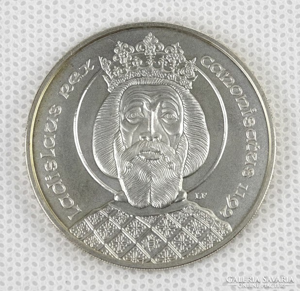 1P932 Lebó Ferenc : 800. Évforduló - I. László szenté avatása ezüst emlékérem 500 Forint 1992