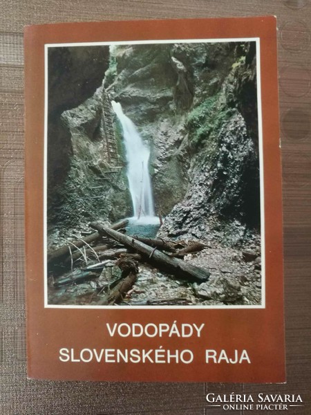 Postcard set of waterfalls in Slovak paradise