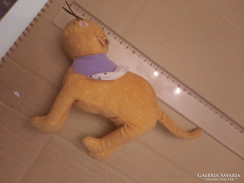 Plush toy, kitten with purple collar, cat, negotiable