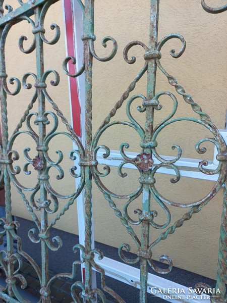 Antique wrought iron gate