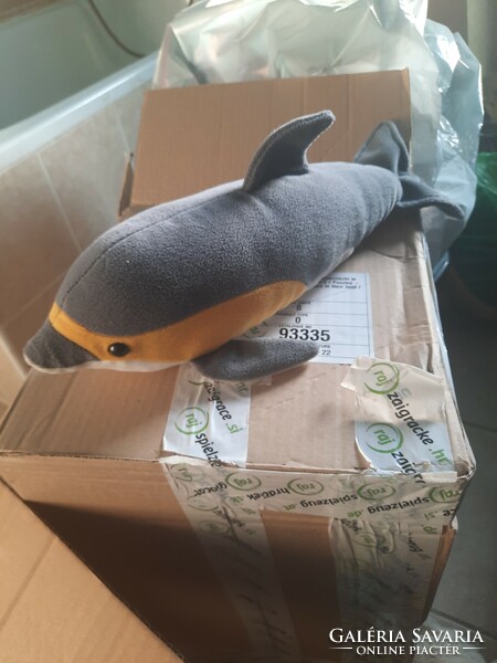 Plush toy, 40 cm dolphin, negotiable