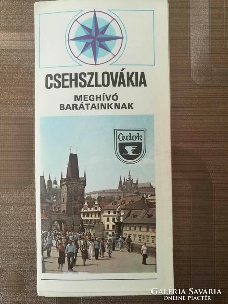 Brochure about Czechoslovakia cedok 1980