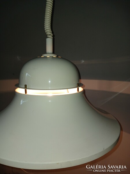 Béla Nadas industrial artist ceiling lamp