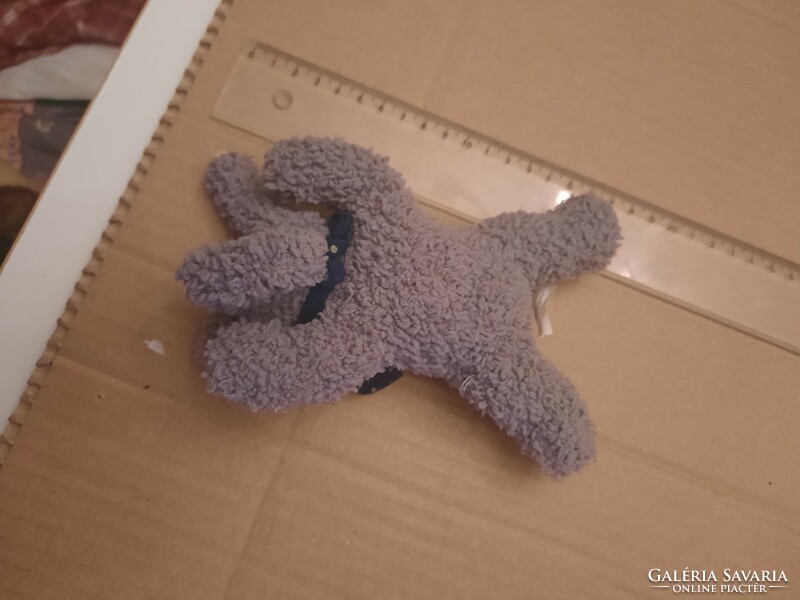 Plush toy, stuffed elephant with a scarf, negotiable