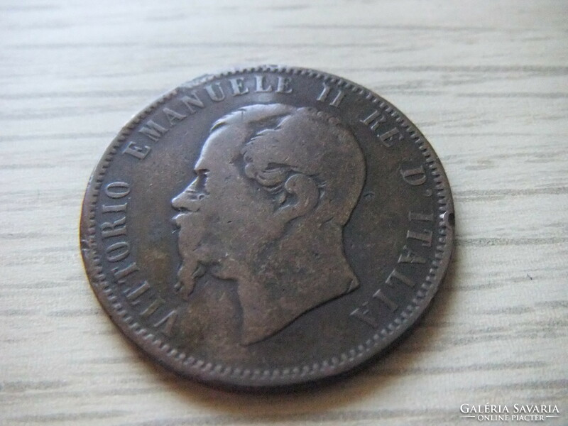 10  Centesimi  1866  (  N  )   Olaszország