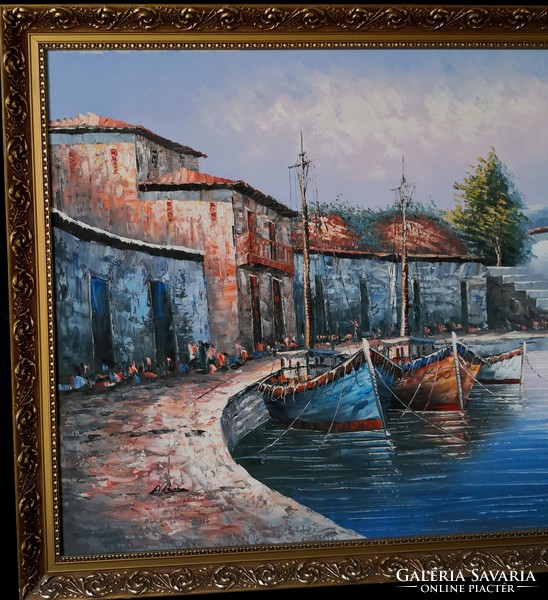 Fk/442. – Marked painter – Mediterranean port