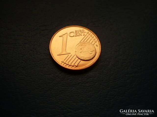 Slovenia 1 euro cent 2007 fresh! Ouch! Rare!