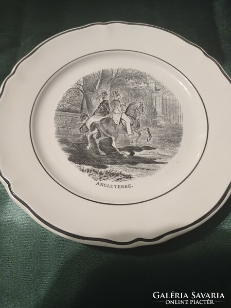 Willeroy boch collectible scene plate 19 cm