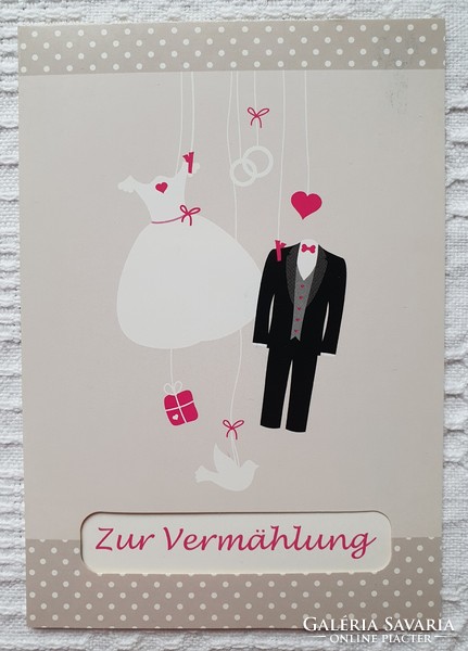 Wedding greeting card greeting card greeting card post card German