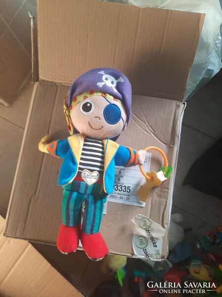 Plush toy, lamaze pirate rattle and chew for babies, 36 cm, negotiable