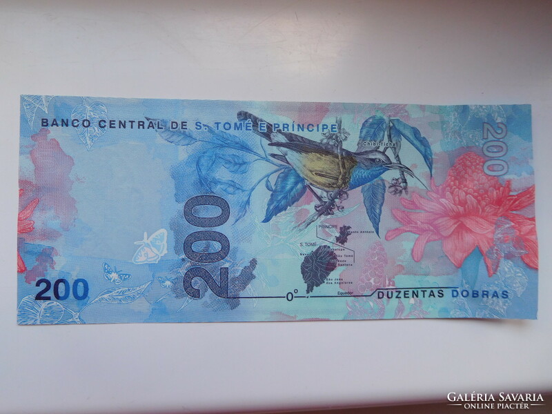 Sao Tomé & Principe 200 dobras 2020 UNC