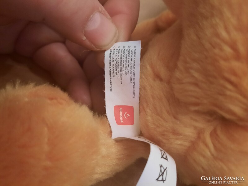 Garfield  plüss cica, macska, eredeti Aurora játék,  trademark, ajánljon!