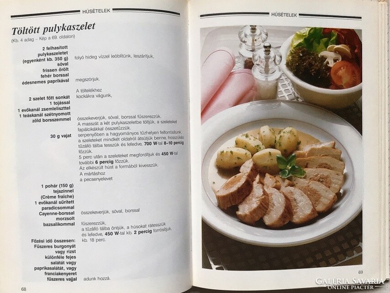 Dr. Oetker - Mikrohullámú szakácskönyv - a gyors és könnyű főzés titka