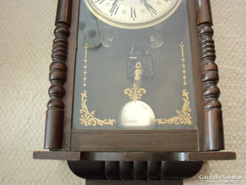 Antique old 31 day wall clock wall clock pendulum clock