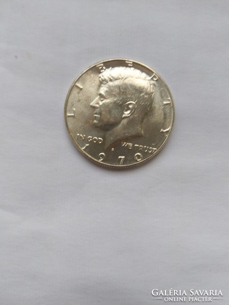 1970 Kennedy half dollar silver d series