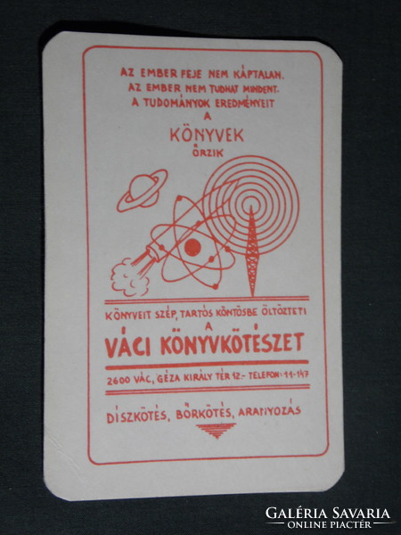Card calendar, Vác book binding, Vác, graphic designer, 1983, (4)