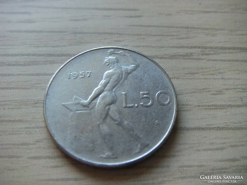 50 Líra   1957  Olaszország