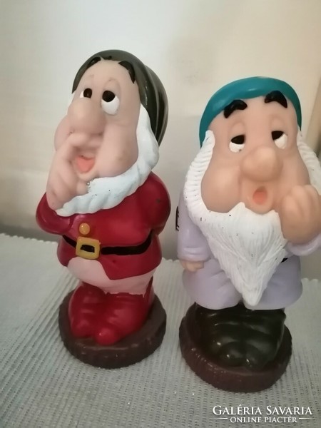 Retro walt disney rubber squealing gnomes