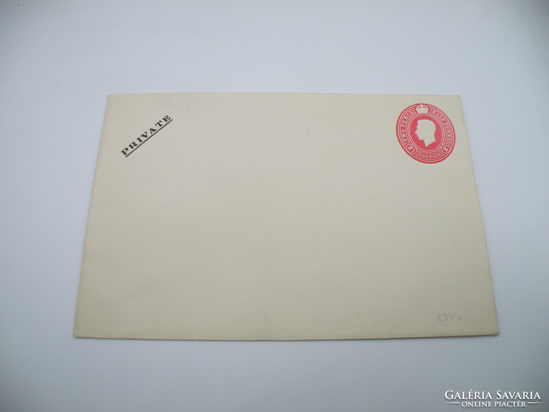 Uk0061 England vi. György embossed envelope