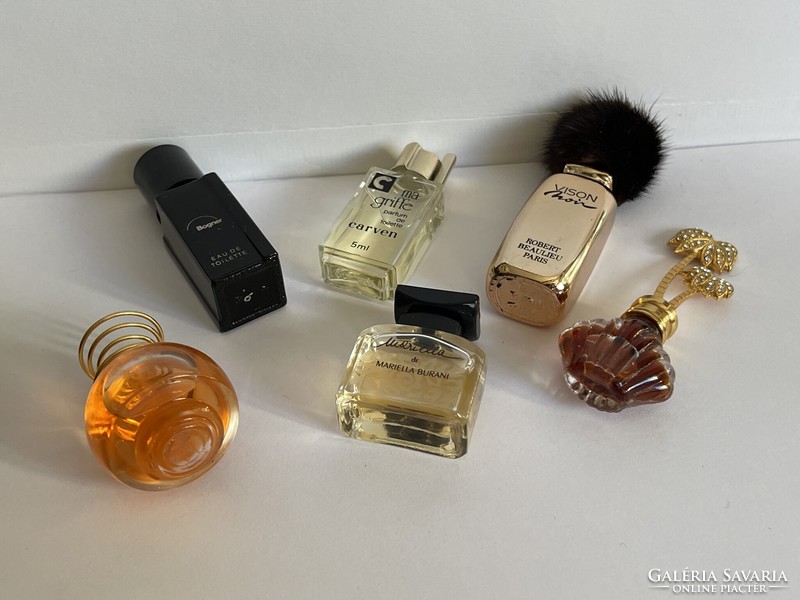 Vintage luxury perfume collection 6 pieces, rare!